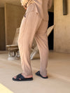 Leinenhose Classic Taupe