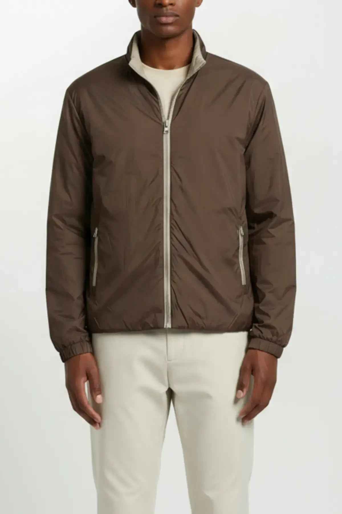 Wendbare Jacke Braun