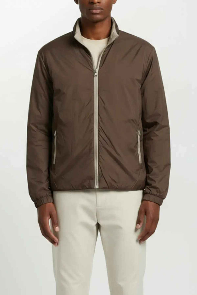 Wendbare Jacke Braun