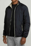 Wendbare Jacke Schwarz