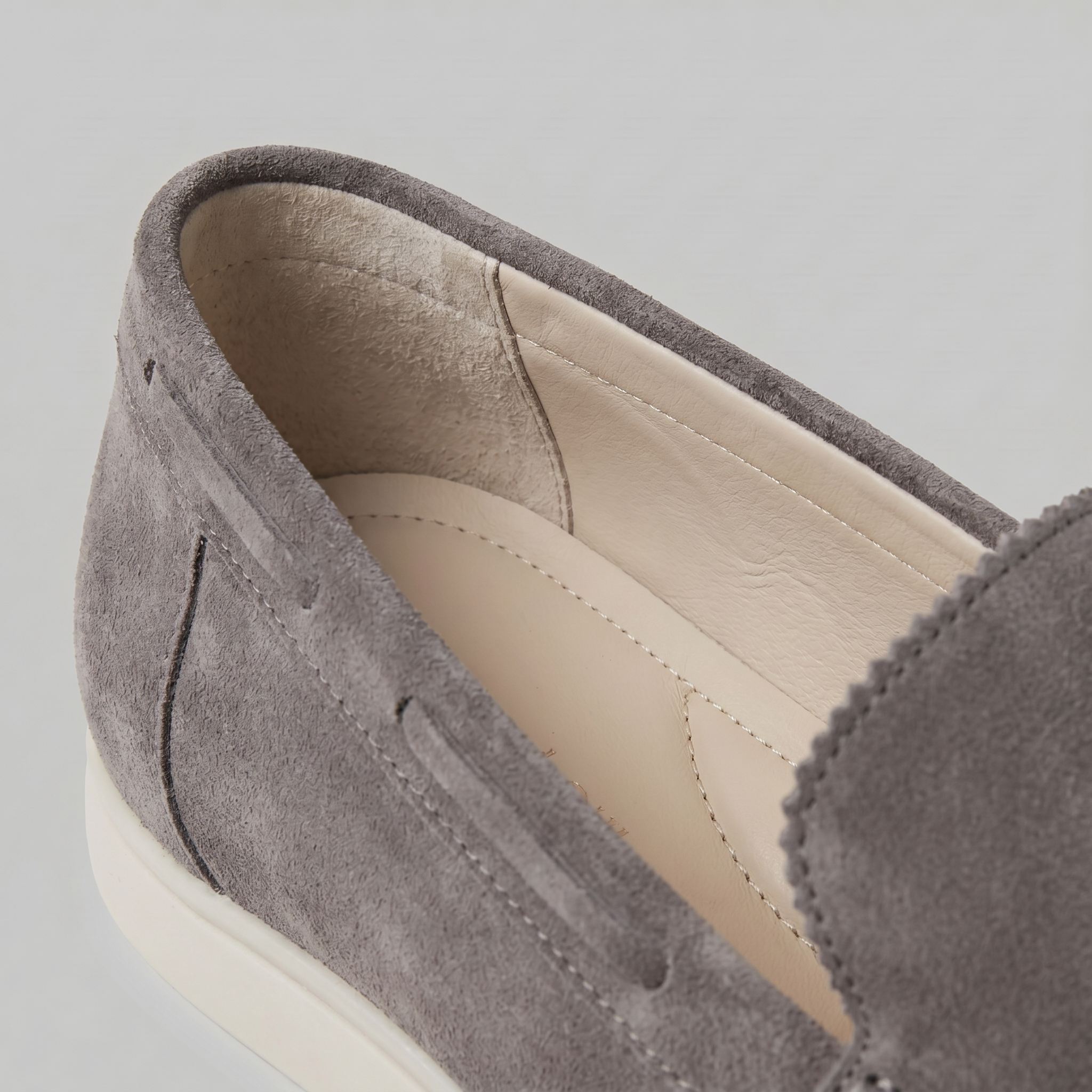 Yacht Slip-In Loafers Grau