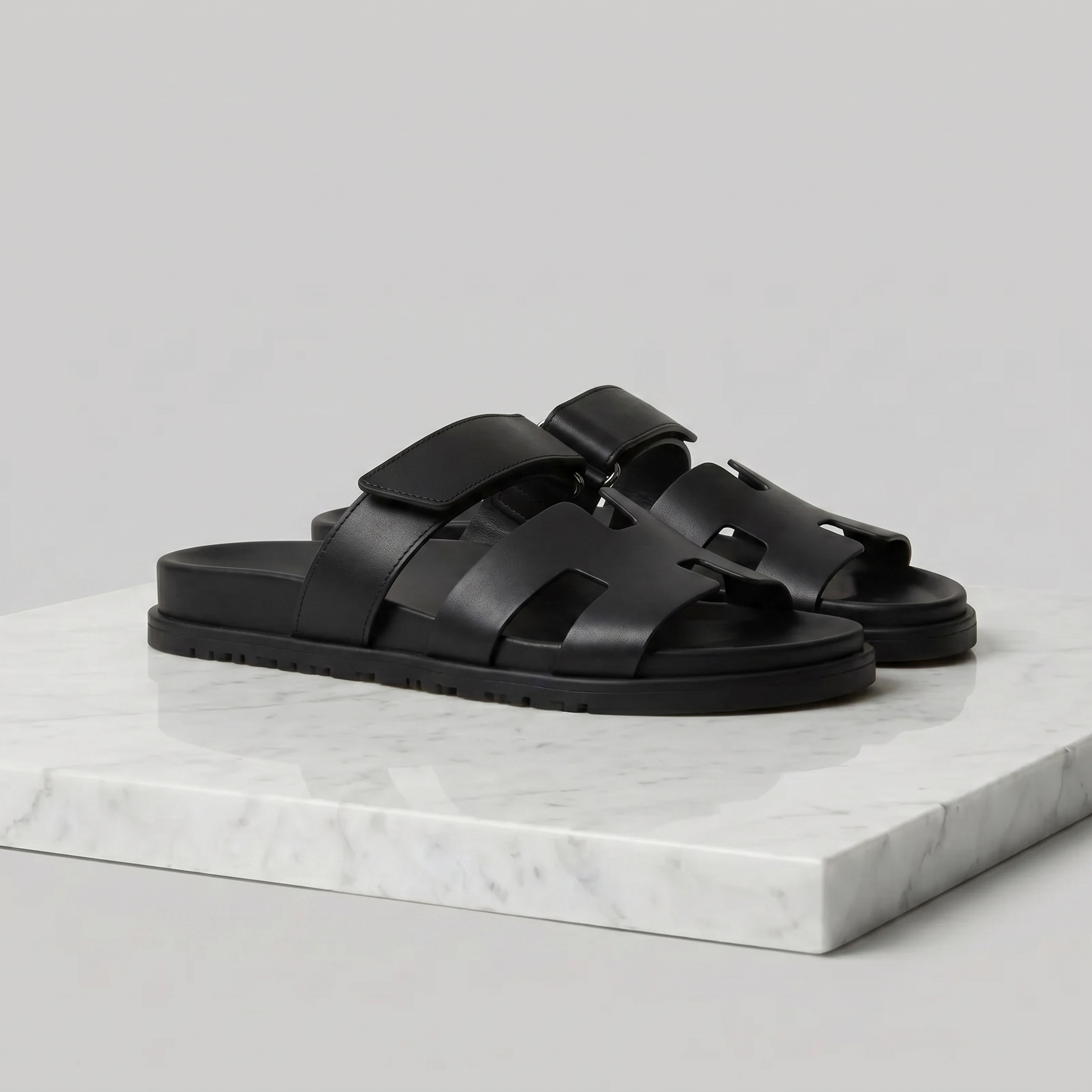 Portofino Sandalen Schwarz