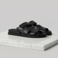 Portofino Sandalen Schwarz