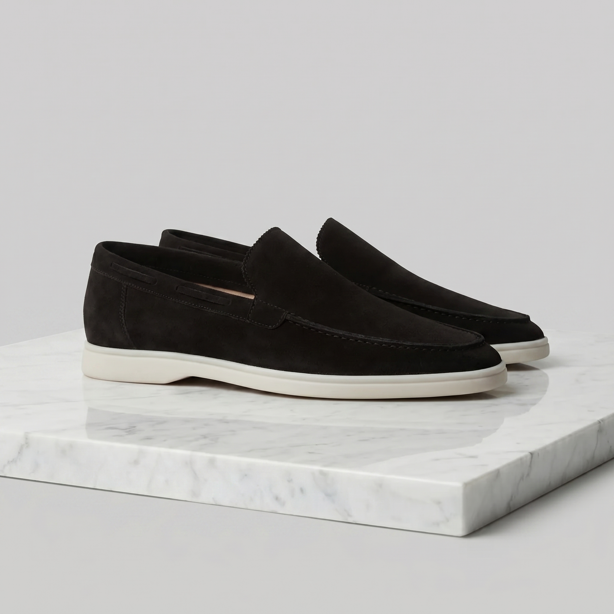 Yacht Slip-In Loafers Schwarz