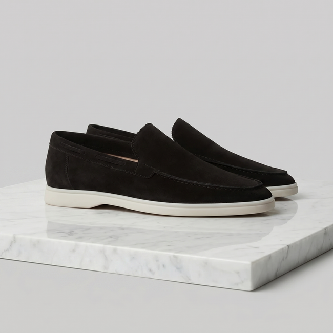 Yacht Slip-In Loafers Schwarz