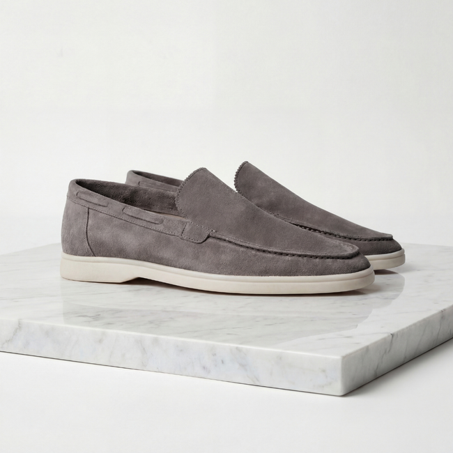 Yacht Slip-In Loafers Grau