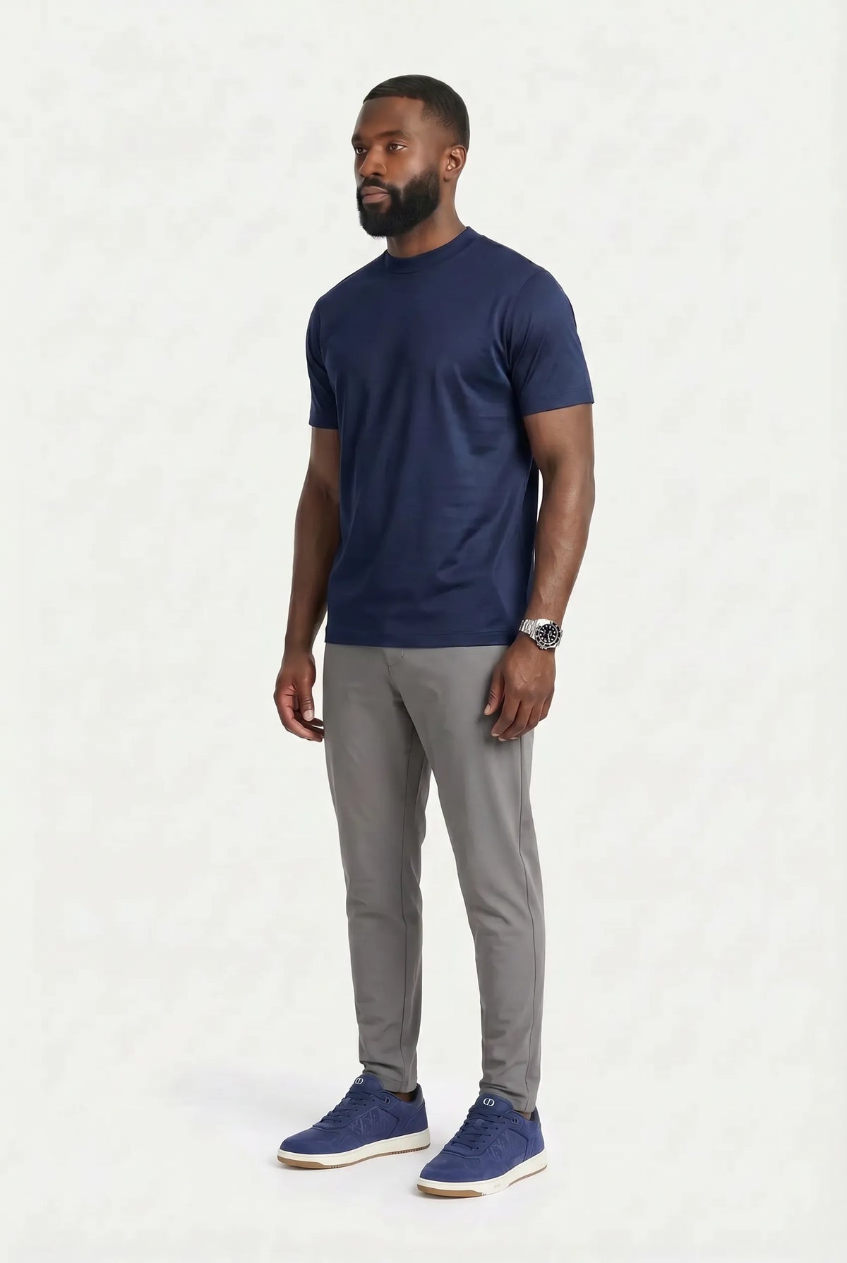 T-Shirt Dunkelblau