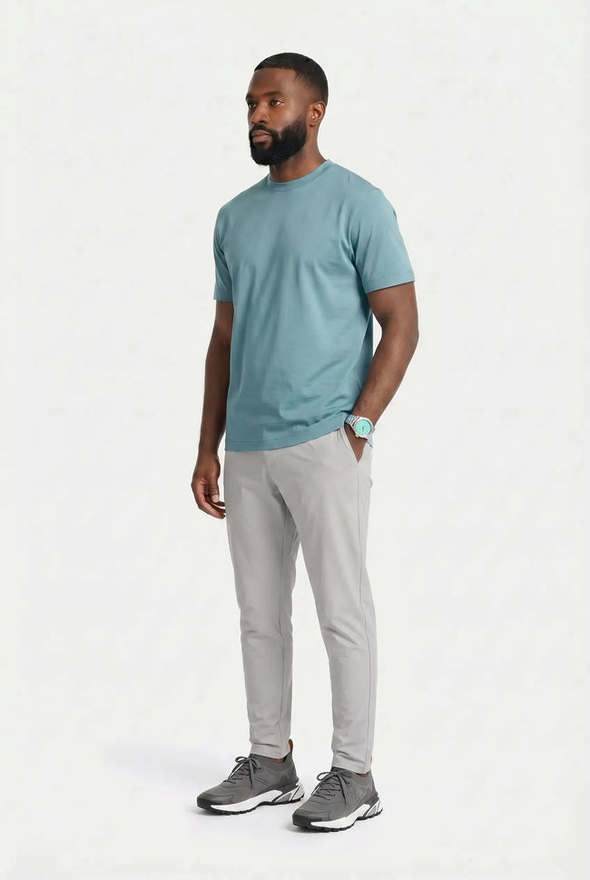 T-Shirt Eisblau