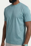 T-Shirt Eisblau
